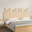Berkfield Wall Headboard 159.5x3x80 cm Solid Wood Pine 1