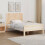 Berkfield Wall Headboard 108x3x60 cm Solid Wood Pine 1
