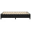 Berkfield Box Spring Bed Frame Black Double Velvet (UK/IE/FI/NO only) 6