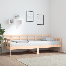 Berkfield Day Bed without Mattress Solid Wood Pine 80x200 cm
