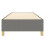 Berkfield Box Spring Bed Frame Dark Grey Single Fabric (UK/IE/FI/NO only) 5