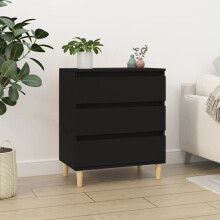 Berkfield Sideboard Black 60x35x70 cm Engineered Wood