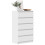 Berkfield Drawer Cabinet White 60x36x103 cm Engineered Wood 1