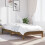 Berkfield Bed Frame without Mattress Honey Brown Single Solid Wood 1
