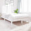 Berkfield Bed Frame without Mattress White 140x190 cm Solid Wood Pine 1