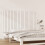 Berkfield Wall Headboard White 159.5x3x90 cm Solid Wood Pine 1