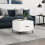 Berkfield Coffee Table White 50x50x40 cm Engineered Wood 1