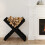 Berkfield Log Holder Black 47x39.5x48 cm Solid Wood Pine 1