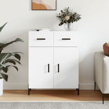 Berkfield Sideboard White 69.5x34x90 cm Engineered Wood