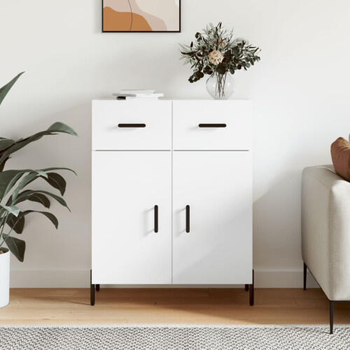 Berkfield Sideboard White 69.5x34x90 cm Engineered Wood