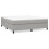 Berkfield Box Spring Bed Frame Light Grey Super King Fabric (UK/IE/FI/NO only) 2