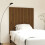 Berkfield Wall Headboard Honey Brown 108x3x110 cm Solid Wood Pine 1