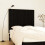 Berkfield Wall Headboard Black 127.5x3x110 cm Solid Wood Pine 1