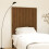 Berkfield Wall Headboard Honey Brown 95.5x3x110 cm Solid Wood Pine 1