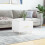 Berkfield Coffee Table White 50x50x40 cm Engineered Wood 1