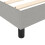 Berkfield Box Spring Bed Frame Light Grey Super King Fabric (UK/IE/FI/NO only) 7