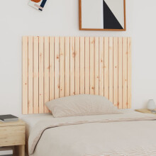 Berkfield Wall Headboard 140x3x90 cm Solid Wood Pine