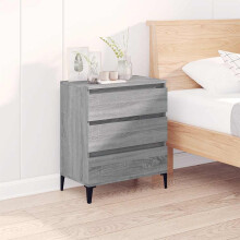 Berkfield Sideboard Grey Sonoma 60x35x70 cm Engineered Wood