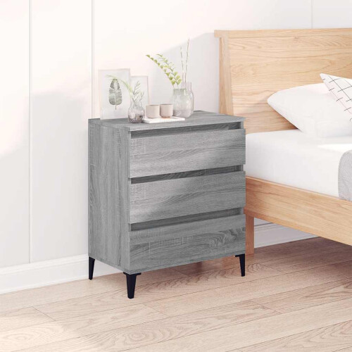 Berkfield Sideboard Grey Sonoma 60x35x70 cm Engineered Wood