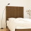 Berkfield Wall Headboard Honey Brown 127.5x3x110 cm Solid Wood Pine 1