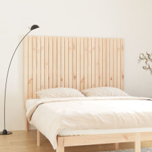 Berkfield Wall Headboard 166x3x110 cm Solid Wood Pine