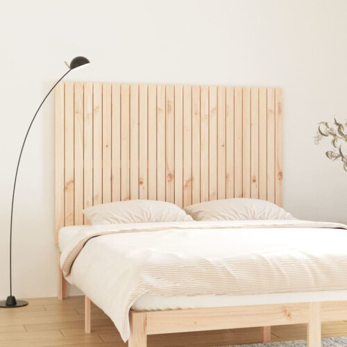 Berkfield Wall Headboard 166x3x110 cm Solid Wood Pine