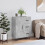 Berkfield Sideboard Concrete Grey 69.5x34x90 cm Engineered Wood 1