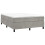 Berkfield Box Spring Bed Frame Light Grey Double Velvet (UK/IE/FI/NO only) 3