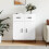 Berkfield Sideboard High Gloss White 69.5x34x90 cm Engineered Wood 1