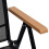 Berkfield Folding Garden Chairs 6 pcs Textilene Black 10