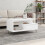Berkfield Coffee Table White 90x49x45 cm Engineered Wood 1