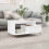 Berkfield Coffee Table White 90x49x45 cm Engineered Wood 1