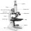 40X64000X Monocular Compound Microscope with Coarse and Fine Focus for Student Beginner Lab Science 4