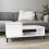 Berkfield Coffee Table High Gloss White 100x50x45 cm Engineered Wood 1