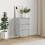 Berkfield Sideboard Concrete Grey 40x35x70 cm Engineered Wood 1
