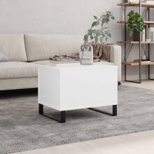 Berkfield Coffee Table White 60x44.5x45 cm Engineered Wood