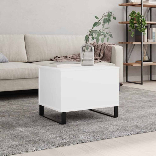 Berkfield Coffee Table White 60x44.5x45 cm Engineered Wood