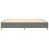 Berkfield Box Spring Bed Frame Dark Grey Double Fabric (UK/IE/FI/NO only) 5