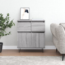Berkfield Sideboard Grey Sonoma 60x35x70 cm Engineered Wood
