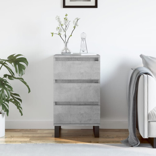 Berkfield Sideboard Concrete Grey 40x35x70 cm Engineered Wood