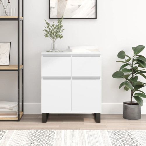 Berkfield Sideboard White 60x35x70 cm Engineered Wood