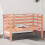 Berkfield Garden Bench 111.5x53x71 cm Solid Wood Douglas 1