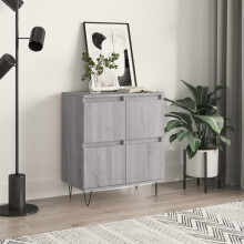 Berkfield Sideboard Grey Sonoma 60x35x70 cm Engineered Wood