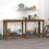 Berkfield Work Bench Honey Brown 180x50x80 cm Solid Wood Pine 1