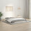 Berkfield Bed Frame without Mattress White 135x190 cm Double  Solid Wood Pine 1