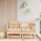 Berkfield Garden Corner Sofas 2 pcs Solid Wood Pine 1