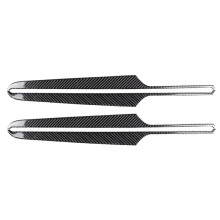 for Cayenne Macan Carbon Fiber Inner Door Handle Armrest Decoration Auto Parts