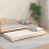 Berkfield Bed Frame without Mattress 75x190 cm Small Single Solid Wood Pine 1