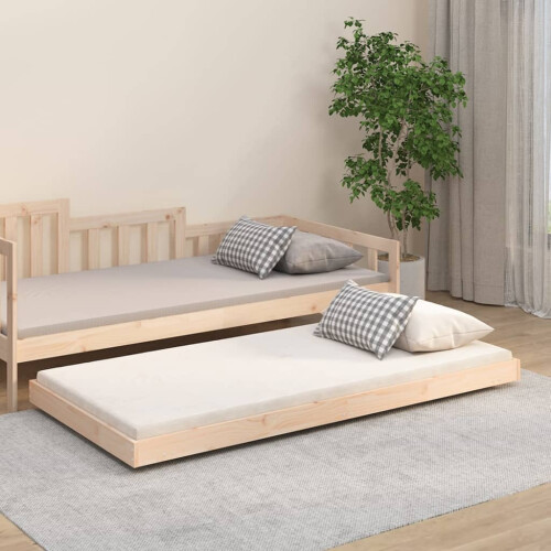 Berkfield Bed Frame without Mattress 90x190 cm Single Solid Wood Pine