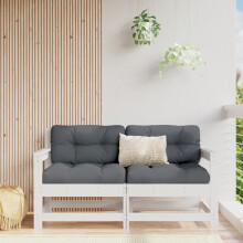 Berkfield Garden Corner Sofas 2 pcs White Solid Wood Pine